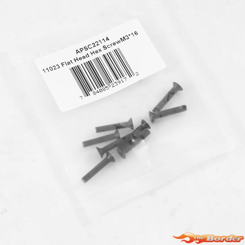 FMS Flat Head Hex Screw M3x16 - 1/10 Ford F100 FMSC22114