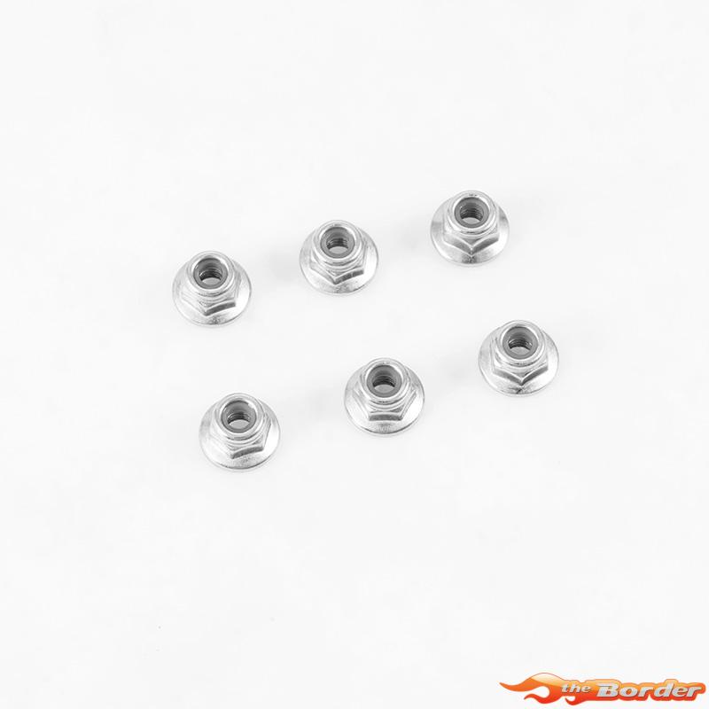 FMS Nylon Flange Lock Nuts M3 - 1/10 Ford F100 FMSC22118