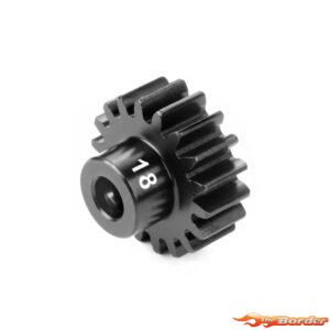 HUDY 18T Module 1 Pinion Gear - Hard Steel 294318