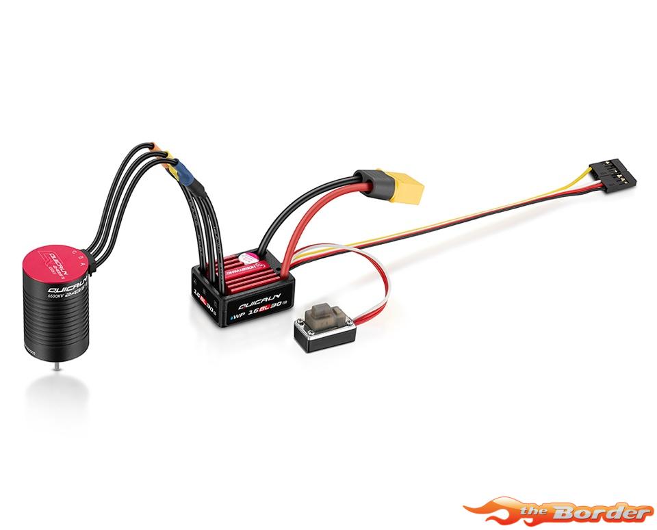 Hobbywing Quicrun WP16BL30 G2 30A 2S-3S 1/16 ESC 30110001 - Afbeelding 5