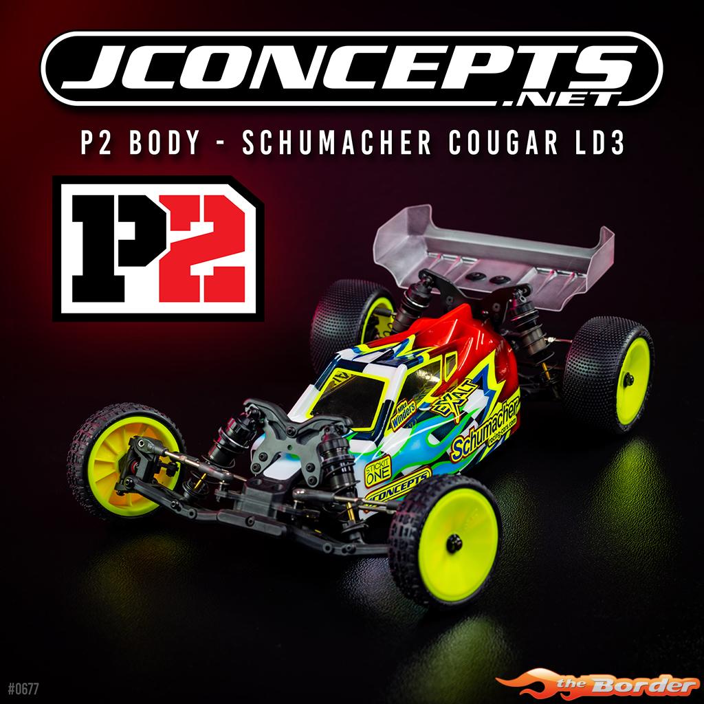 JConcepts Schumacher P2 Cougar LD3 Body JC0677 - Afbeelding 6