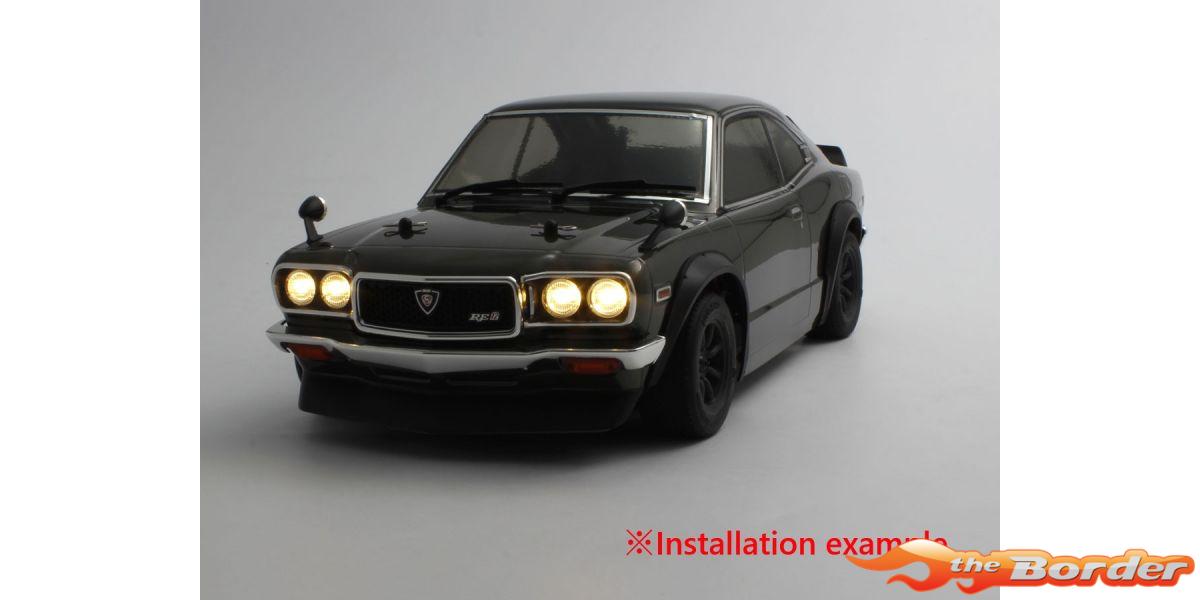 Kyosho LED Light Unit (400mm/2 Clear & 2 Red) 97054-4HR
