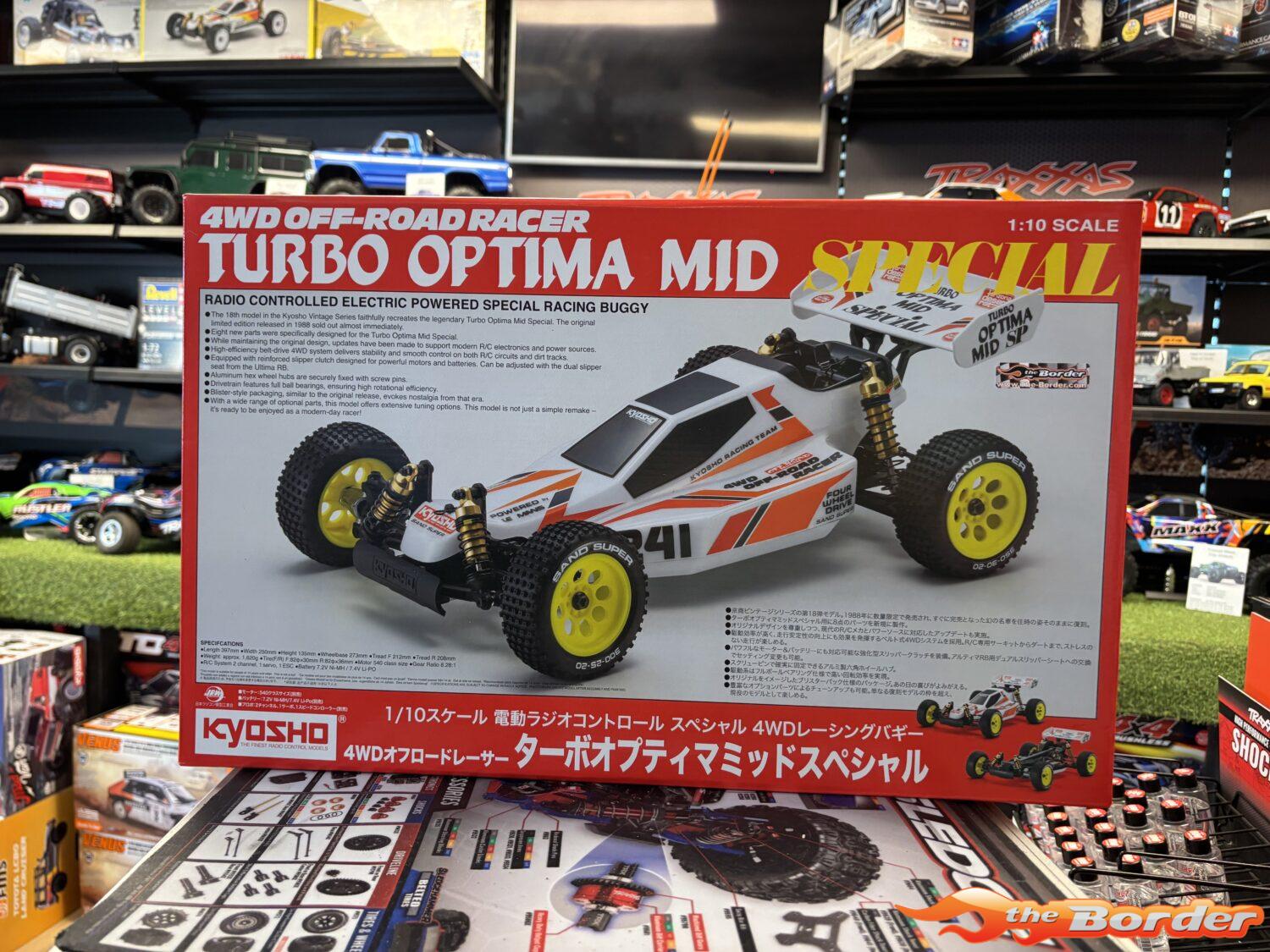 Kyosho Turbo Optima Mid Special 4WD 1/10 Kit Vintage Series