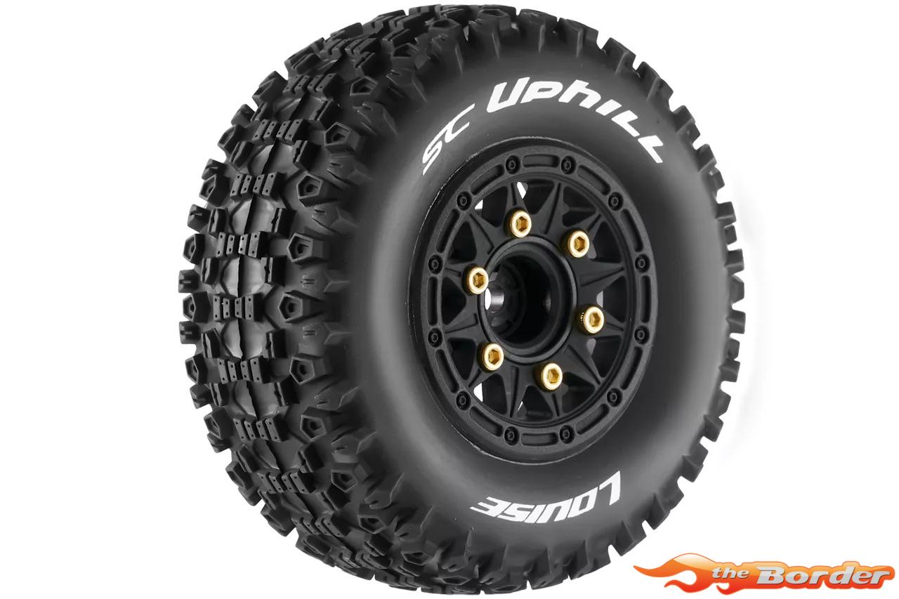 LouiseRC SC-Uphill Traxxas Slash Tires - Removable Hex (12mm, 14mm, 17mm) (F/R) LR-T3223SB