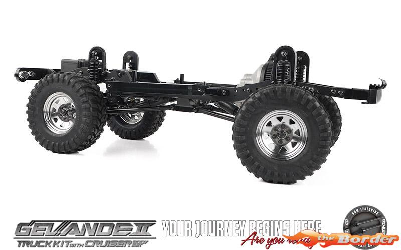 RC4WD Gelande II Kit w/Cruiser Hard Body Set RC4ZK0072 - Afbeelding 7
