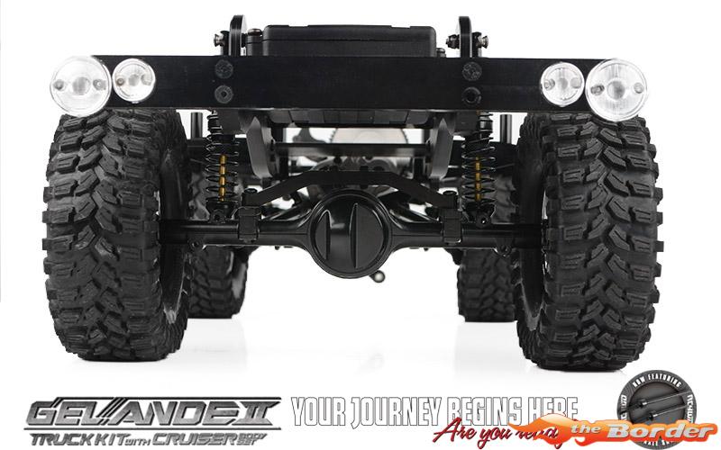 RC4WD Gelande II Kit w/Cruiser Hard Body Set RC4ZK0072 - Afbeelding 6