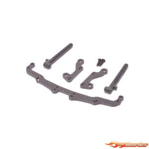 Schumacher C/F Lightweight Rear Shock Mount Set - Mi9 U9078