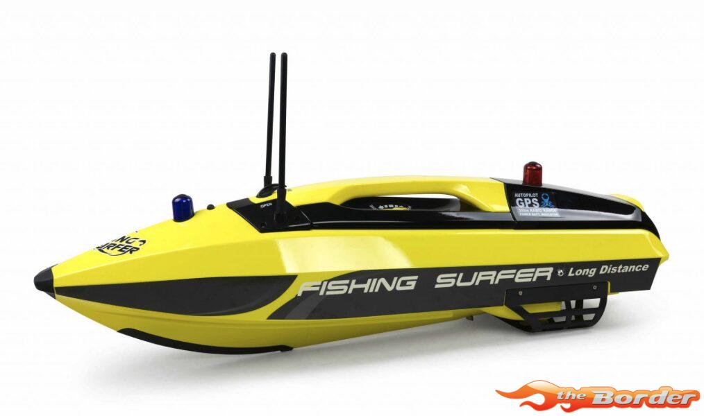 Joysway Voerboot Fishing Surfer V2 850MM GPS 2.4G Yellow RTR - Afbeelding 6