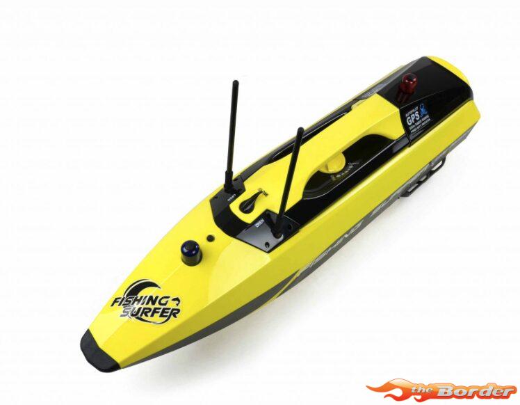 Joysway Voerboot Fishing Surfer V2 850MM GPS 2.4G Yellow RTR