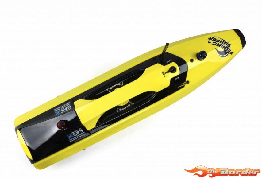 Joysway Voerboot Fishing Surfer V2 850MM GPS 2.4G Yellow RTR - Afbeelding 7