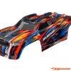 Traxxas Sledge Body Orange (Prepainted, Assembled with body support/mounts) 9511-ORNG