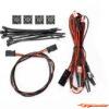 Traxxas Wire Harness, Led Lights/ Zip Ties (8) (Fits #10350 & 10650 Boat Trailer) 10349X