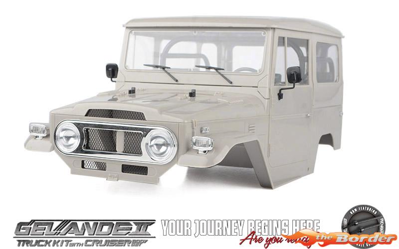 RC4WD Gelande II Kit w/Cruiser Hard Body Set RC4ZK0072 - Afbeelding 8