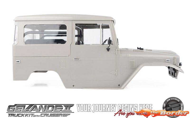 RC4WD Gelande II Kit w/Cruiser Hard Body Set RC4ZK0072 - Afbeelding 9