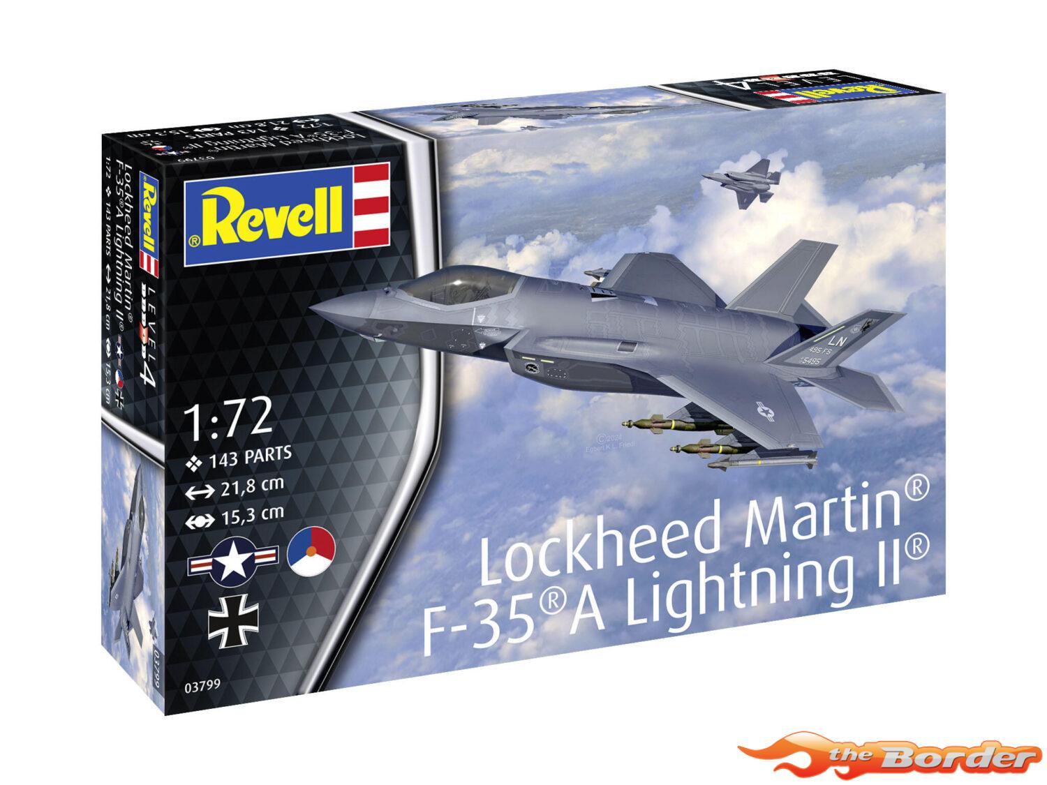 Revell Lockheed Martin F-35A Lightning II modelbouwpakket 03799 - Afbeelding 7