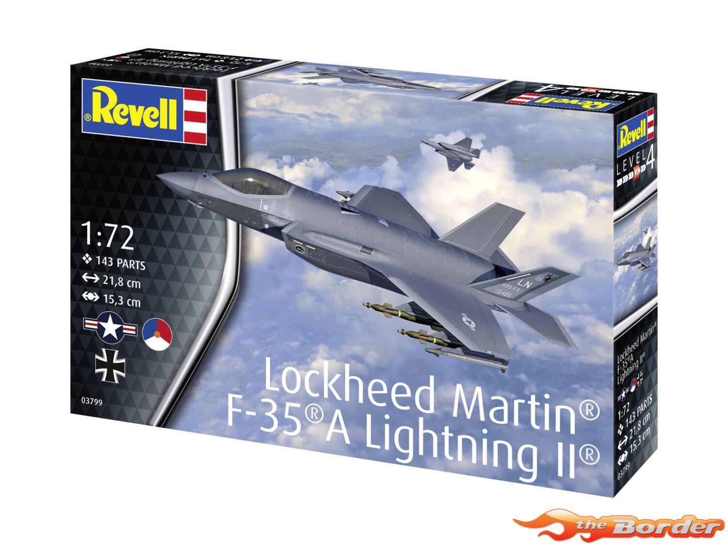 Revell Lockheed Martin F-35A Lightning II modelbouwpakket 03799 - Afbeelding 6