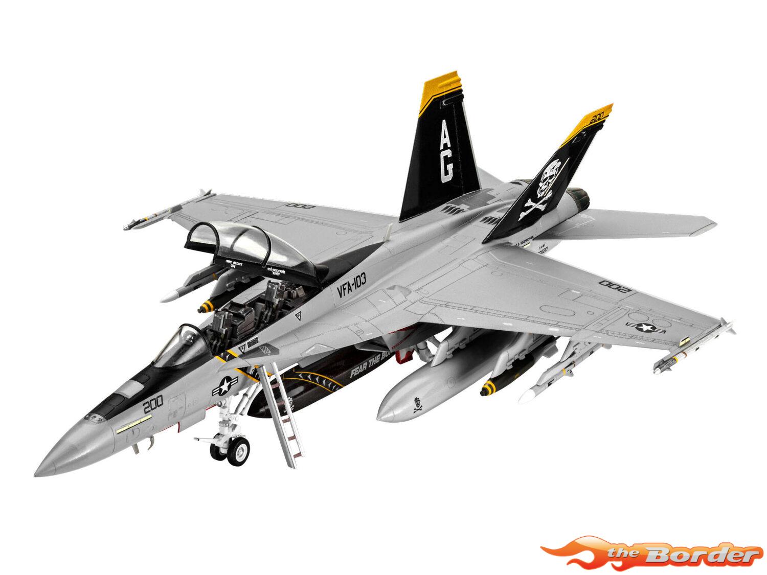 Revell F/A-18F Super Hornet modelbouwpakket 03834 - Afbeelding 7