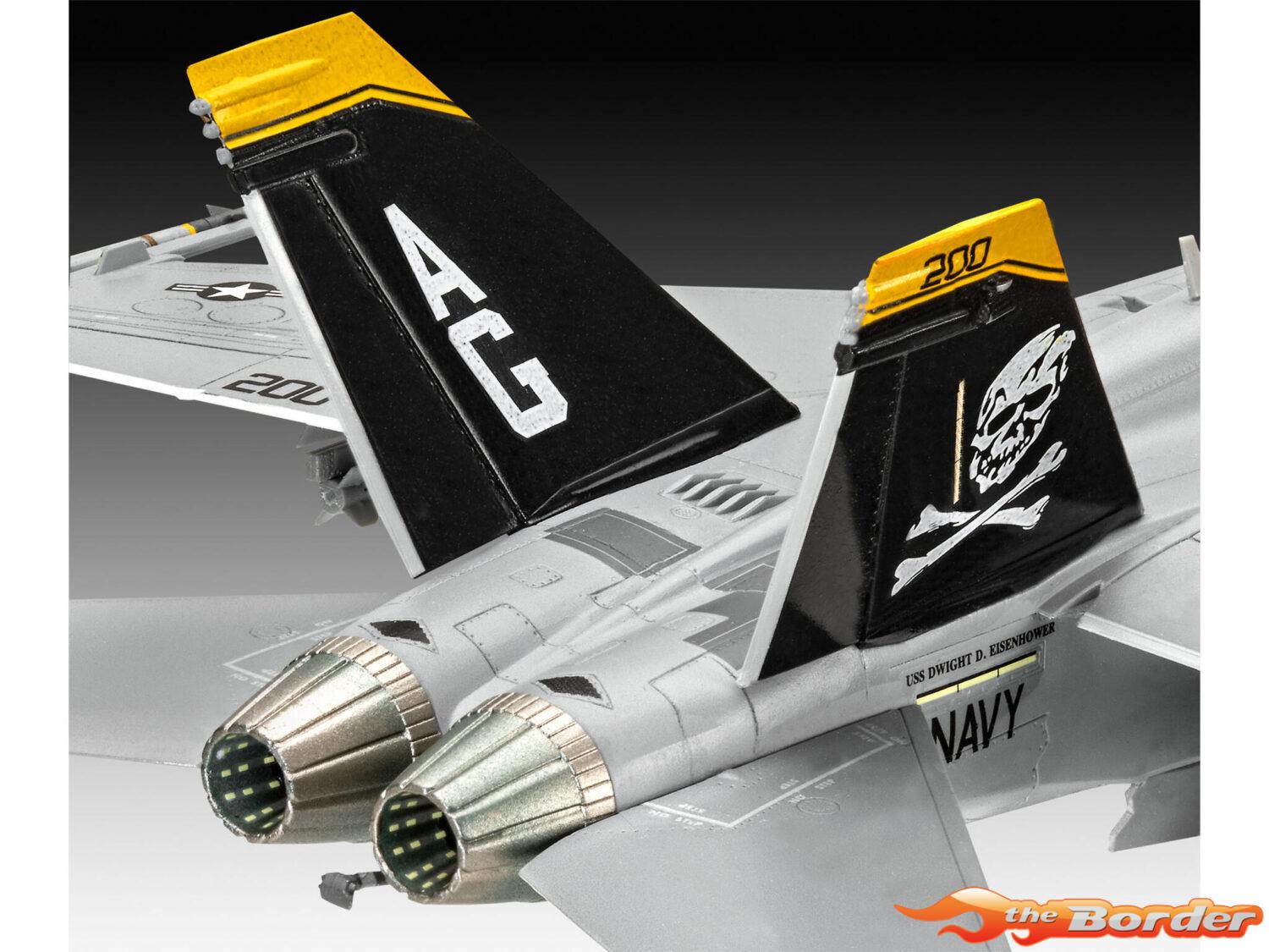 Revell F/A-18F Super Hornet modelbouwpakket 03834 - Afbeelding 6