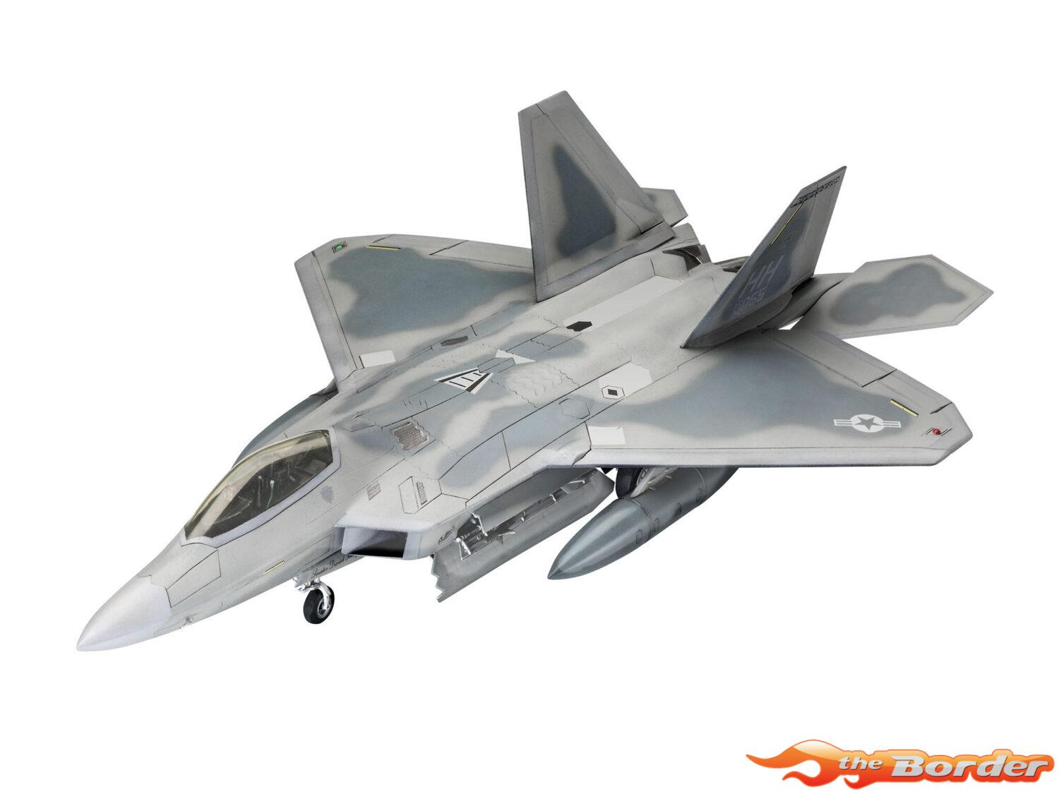 Revell F-22A Raptor modelbouwpakket 03858 - Afbeelding 2
