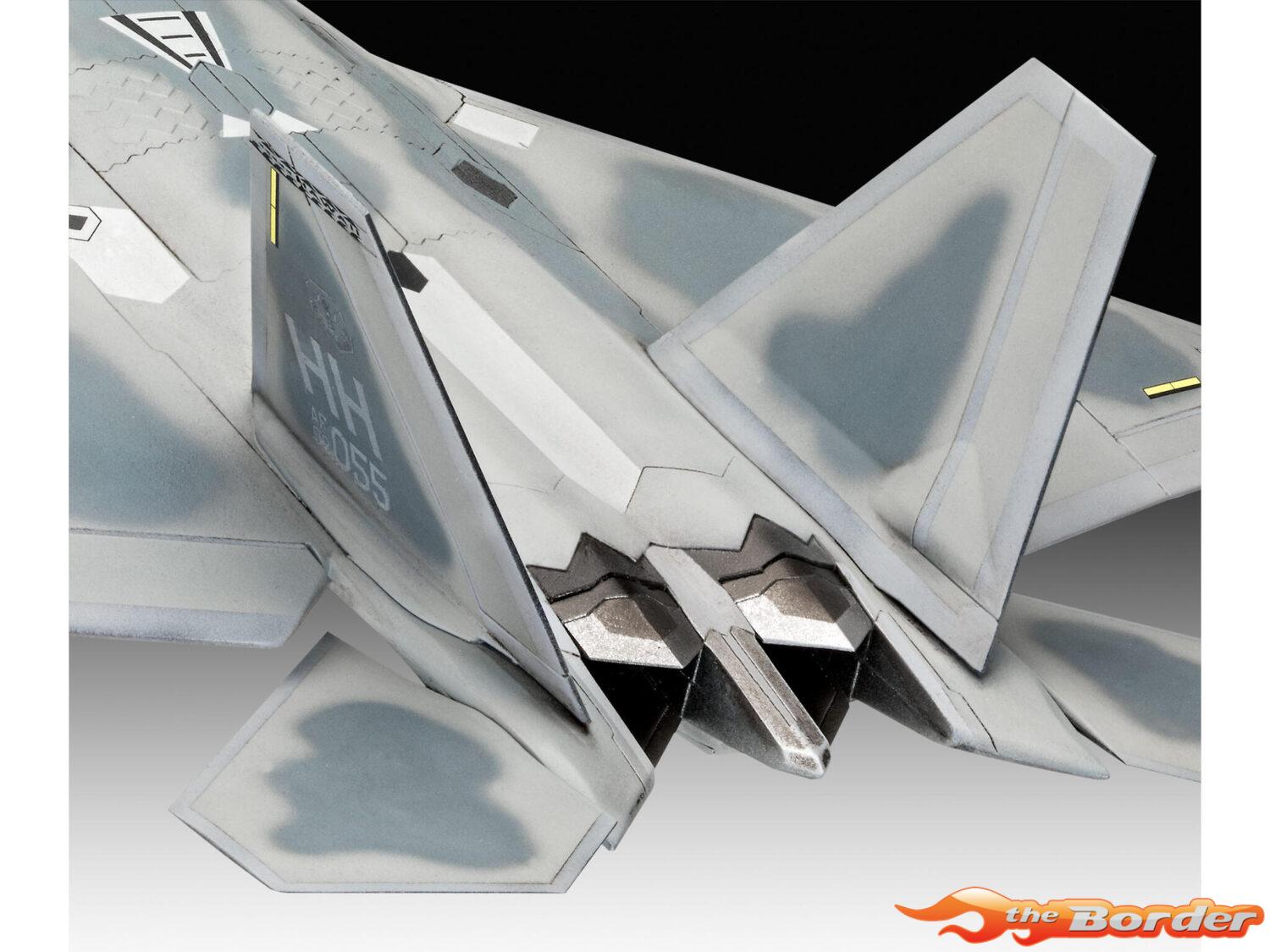 Revell F-22A Raptor modelbouwpakket 03858 - Afbeelding 3