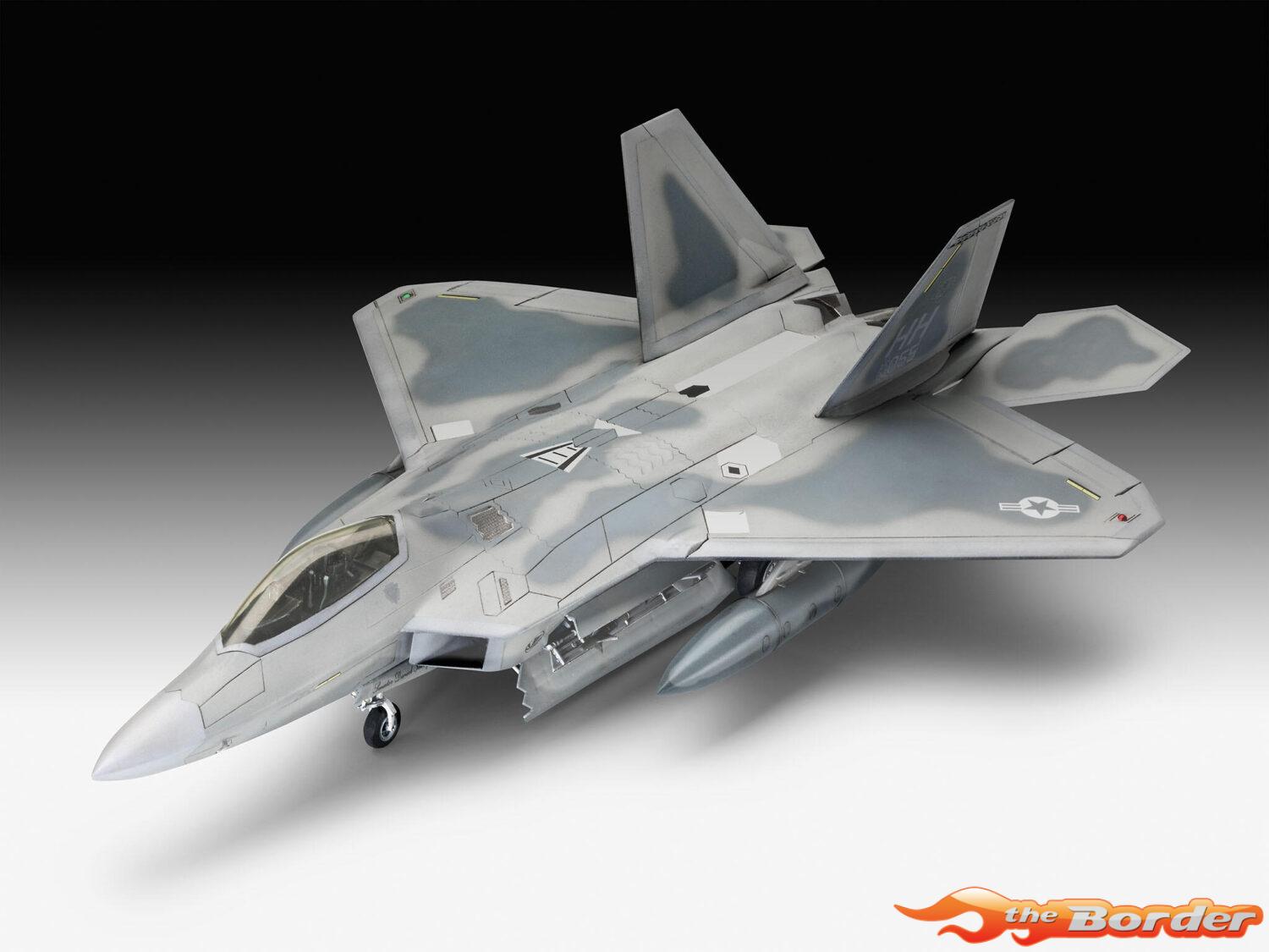 Revell F-22A Raptor modelbouwpakket 03858 - Afbeelding 8