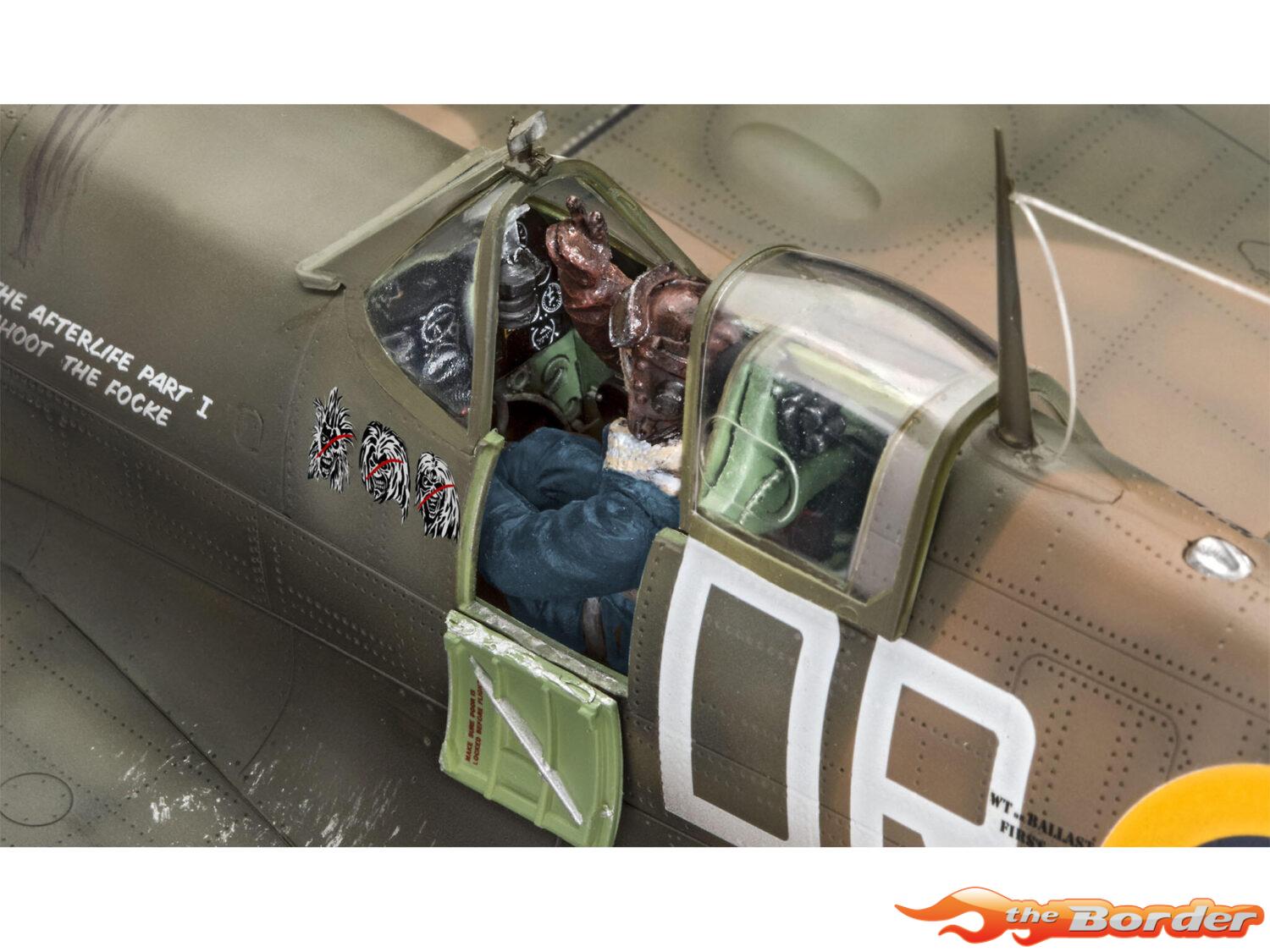 Revell Cadeauset Spitfire Mk.II "Aces High" Iron Maiden modelbouwpakket met basisaccessoires - Afbeelding 8