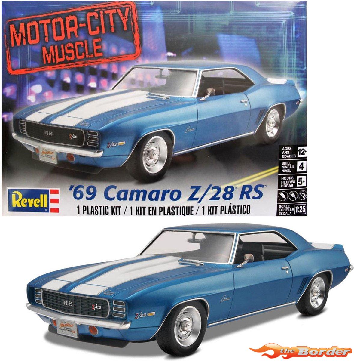 Revell 1969 Camaro Z/28 RS Plastic Modelbouwpakket 1/25 17457 - Afbeelding 2