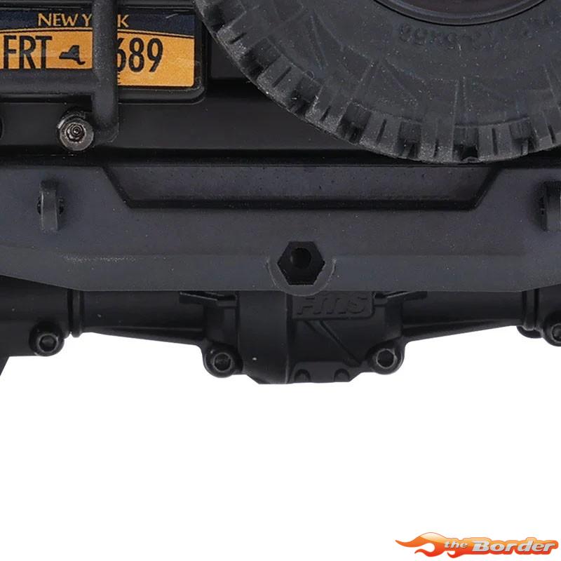 FMS FCX18 Pro 1/18 Toyota LC80 Brushless Scaler RTR Black 11831PRORTR - Afbeelding 18