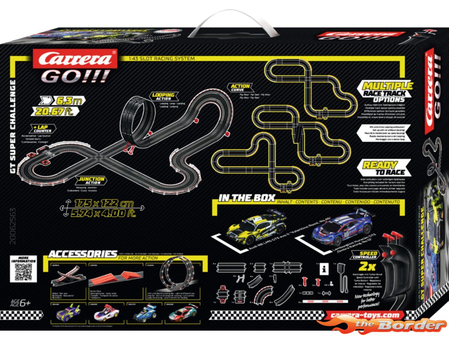 Carrera GO GT Super Challenge 1/43 62563 - Afbeelding 3