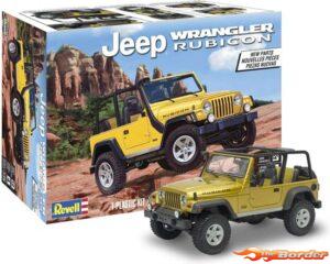 Revell Jeep Wrangler Rubicon modelbouwpakket 1/25 14501