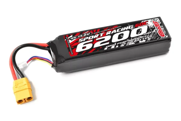 Corally Sport Racing 60C 6200mAh 4S 14.8V XT-90 Semi-Soft Case