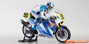 Kyosho 1/8 Scale EP Motorcycles Hanging On Racer SUZUKI RGV 1992 Kit 34935T1B