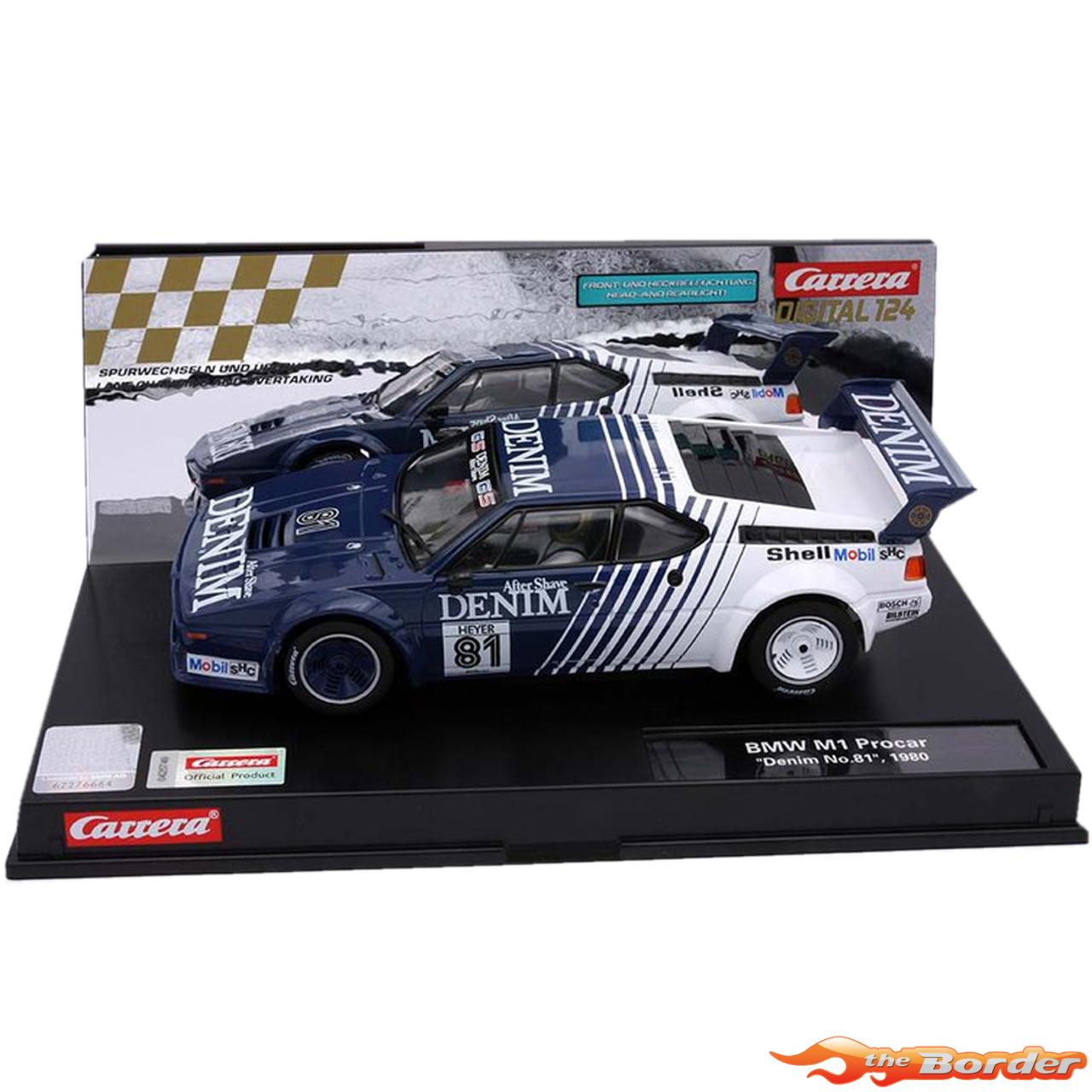 Carrera Digital 124 BMW M1 Procar 'Denim, No.81' 1980 23909