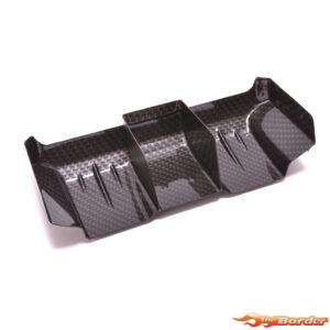 Aerox 1/10 Wide Rear Wing 1mm Carbon (2 Part) AX103