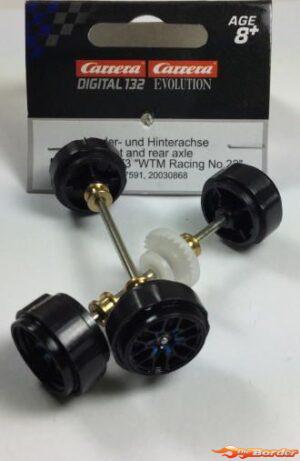 Carrera 132 Front & Rear Axle Set - Ferrari 488 GT3 91033