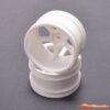 ContactRC JC 6 Spoke 2.2 Rear White Wheel (2) - CAT/Cougar 2K CR887