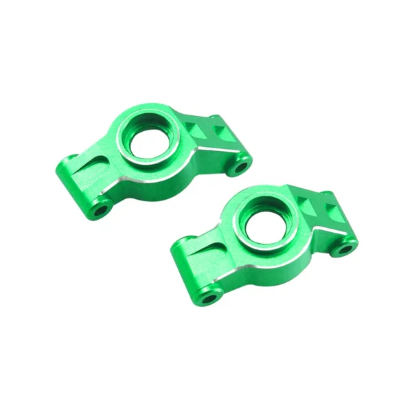 BRP Traxxas Mini Maxx Green Alum. Rear Hub (2) BRPMM012