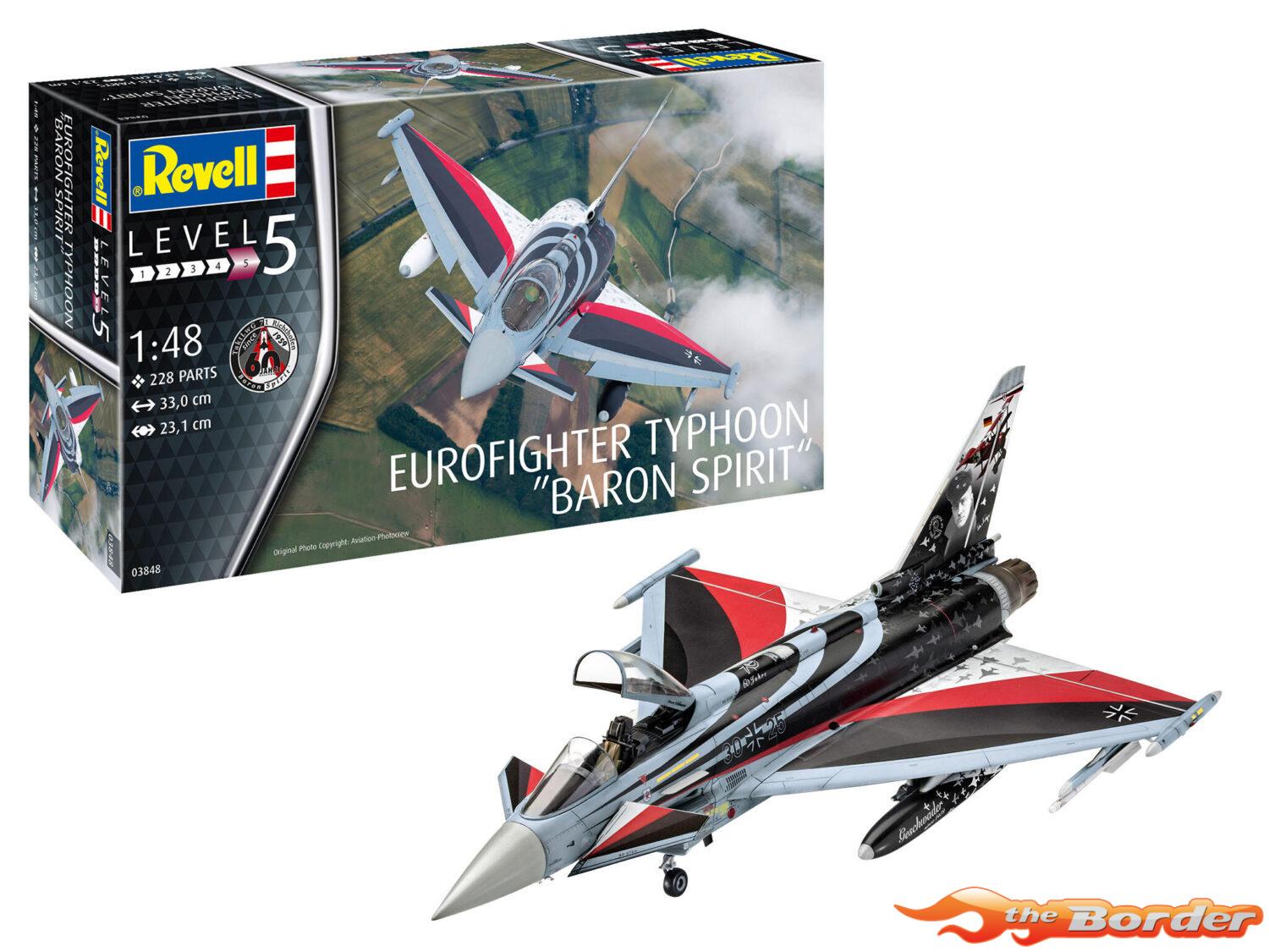 Revell Cadeauset Eurofighter Typhoon "BARON SPIRIT" modelbouwpakket 03848