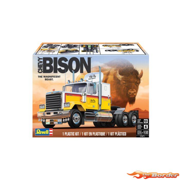 Revell Chevy Bison Semi Truck modelbouwpakket 1/32 17471 - Afbeelding 8