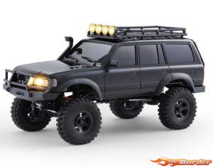 FMS FCX18 Pro 1/18 Toyota LC80 Brushless Scaler RTR Black 11831PRORTR