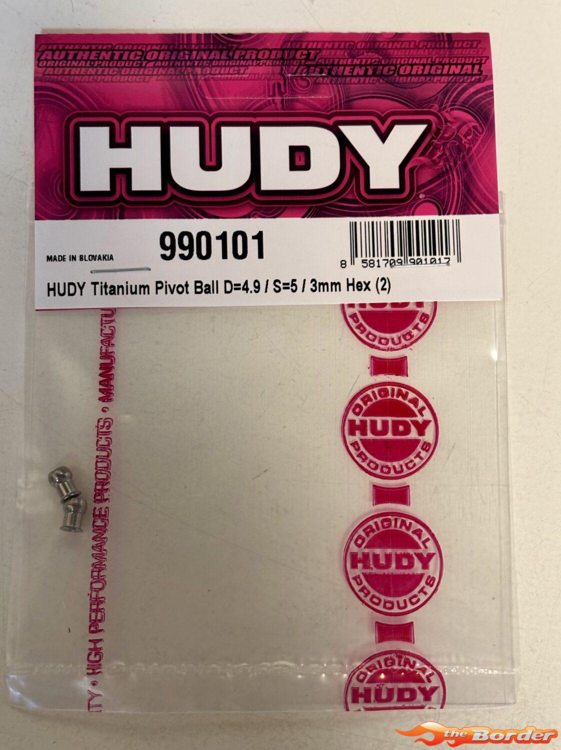 HUDY Titan Pivot Ball D=4.9 S=5 3mm Hex (2) 990101