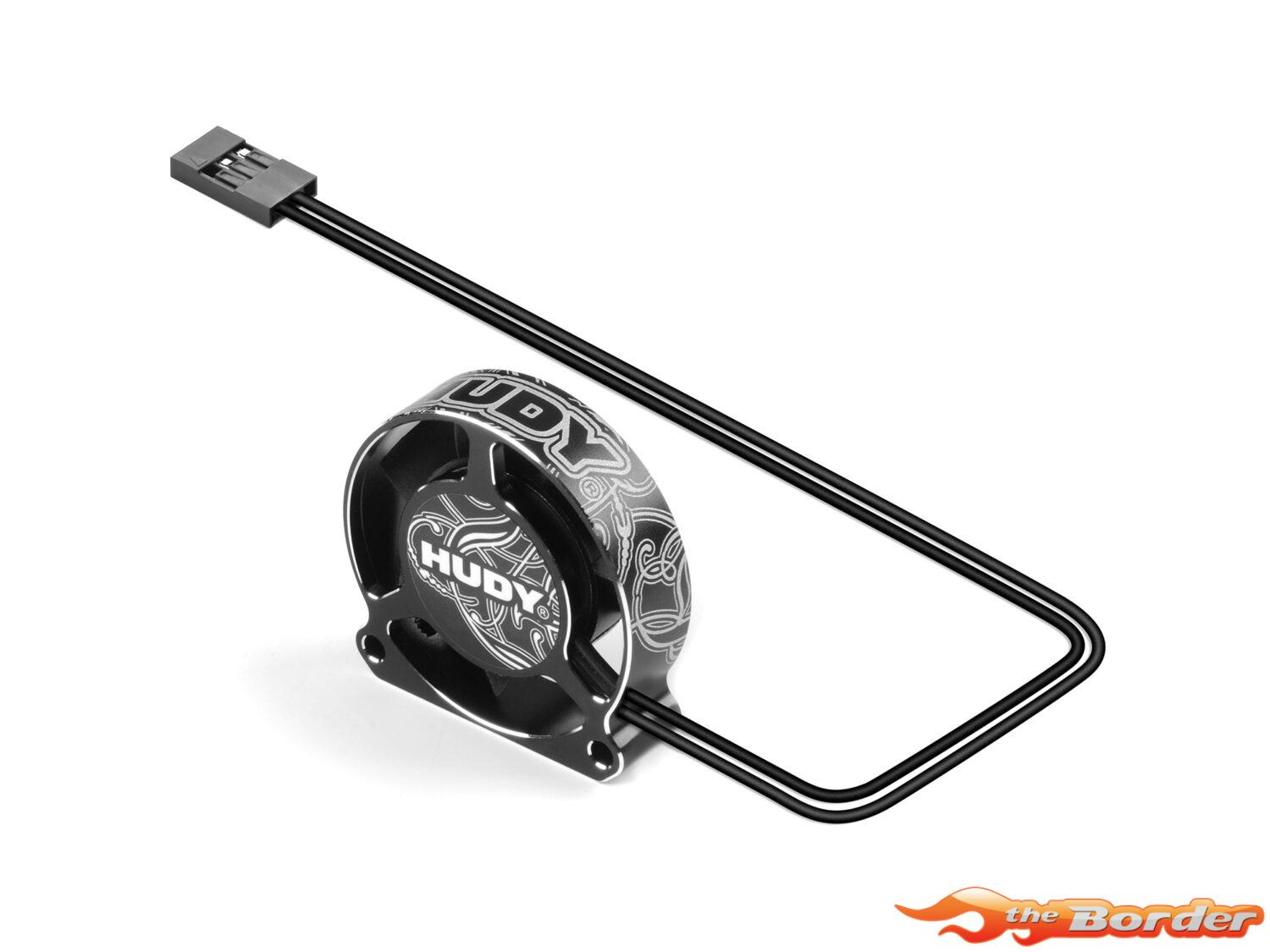 Hudy Alu RC Fan 40mm - Side Mount 2 Hole 293104 - Afbeelding 3