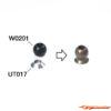 Koswork 5.8mm Hard Anodized 7075 Flanged Pivot Ball (4) KOS04311 - Afbeelding 5
