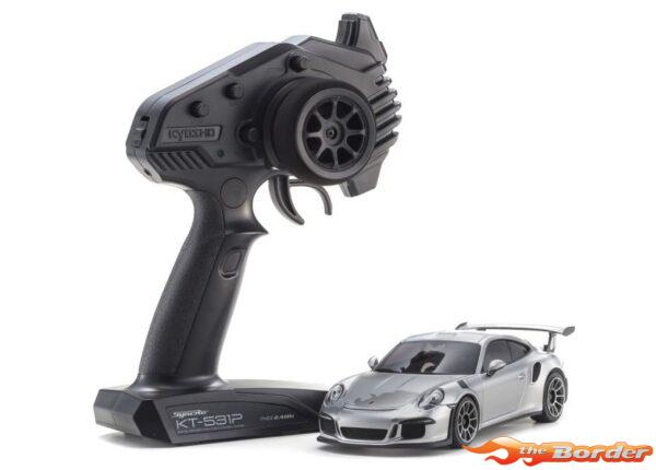 Kyosho Mini-Z MR04 RWD Porsche 911 GT3 RS Silver 32358S