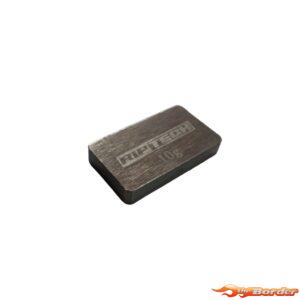 RipTech RC Tungsten Chassis Weight 10g 10x18x3mm RTT010G
