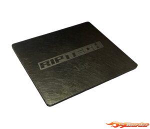 RipTech RC Tungsten Chassis Weight 15g 26x32x1mm RTT015G