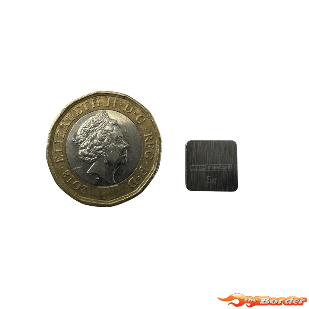 RipTech RC Tungsten Chassis Weight 5g 9.8x9.8x3mm RTT05G