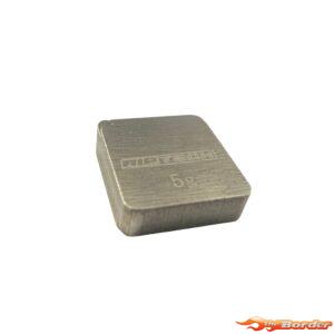 RipTech RC Tungsten Chassis Weight 5g 9.8x9.8x3mm RTT05G