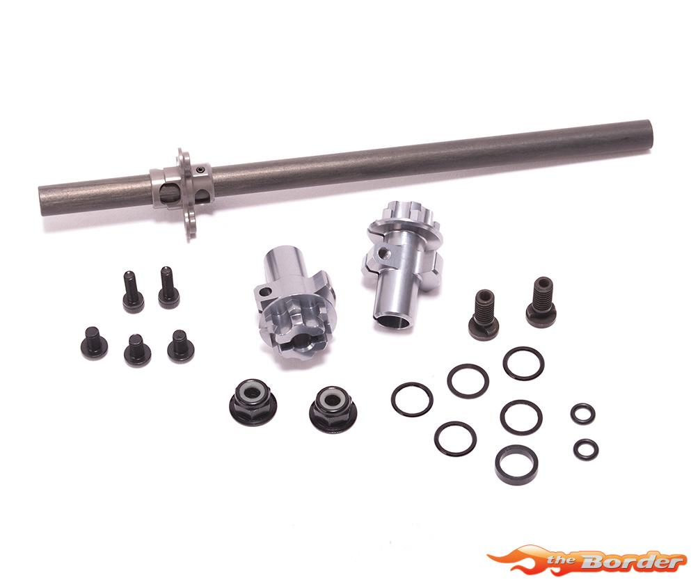 Schumacher Spool axle & Clamp Set (Hex Wheel) - Atom 3 U8908