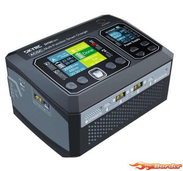 SkyRC D750 Mix Charger/Power Supply (AC 500W, DC 1600W) Duo Charger AC/DC 100201